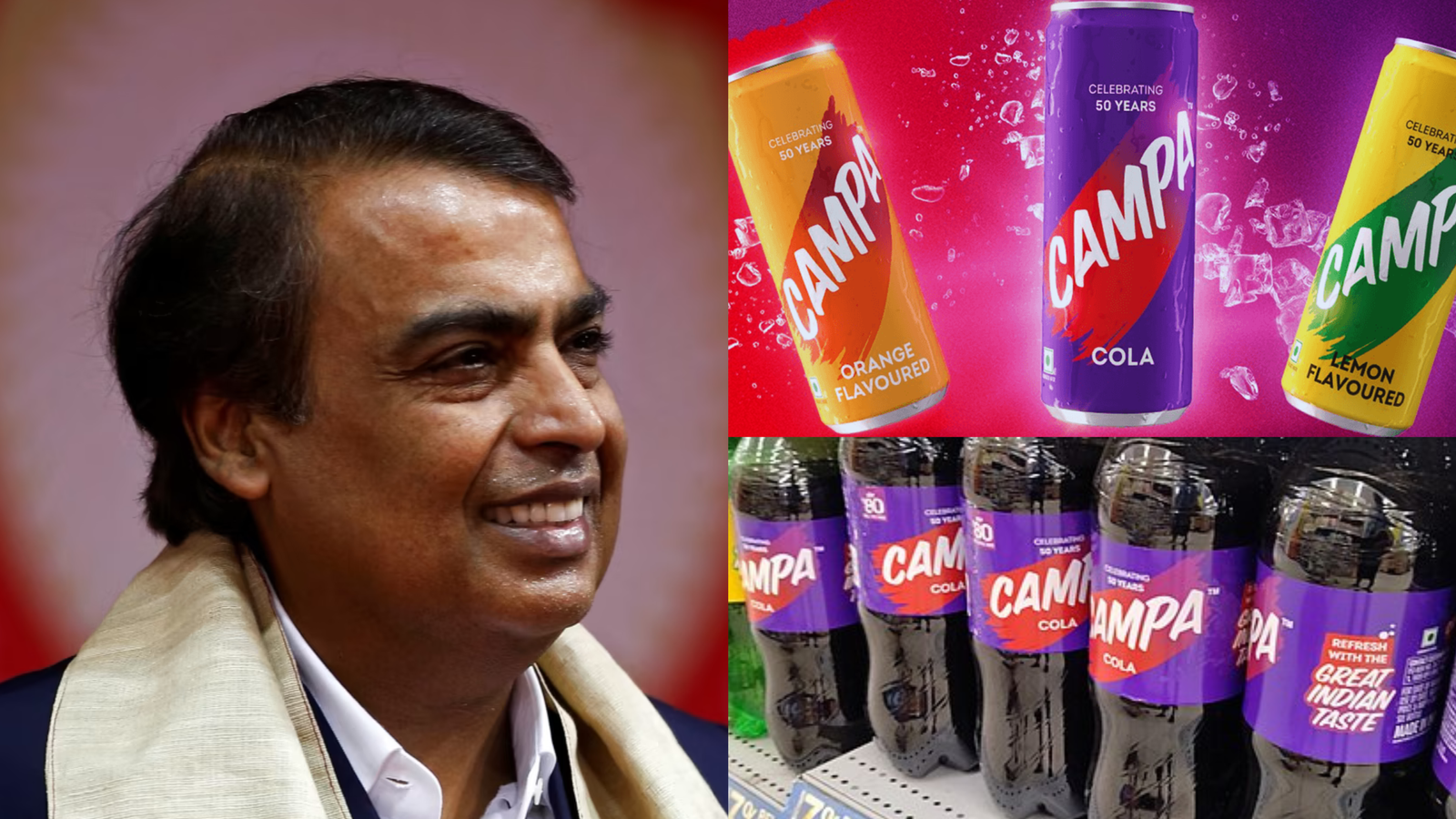 Campa Cola Returns, MUKESH AMBANI