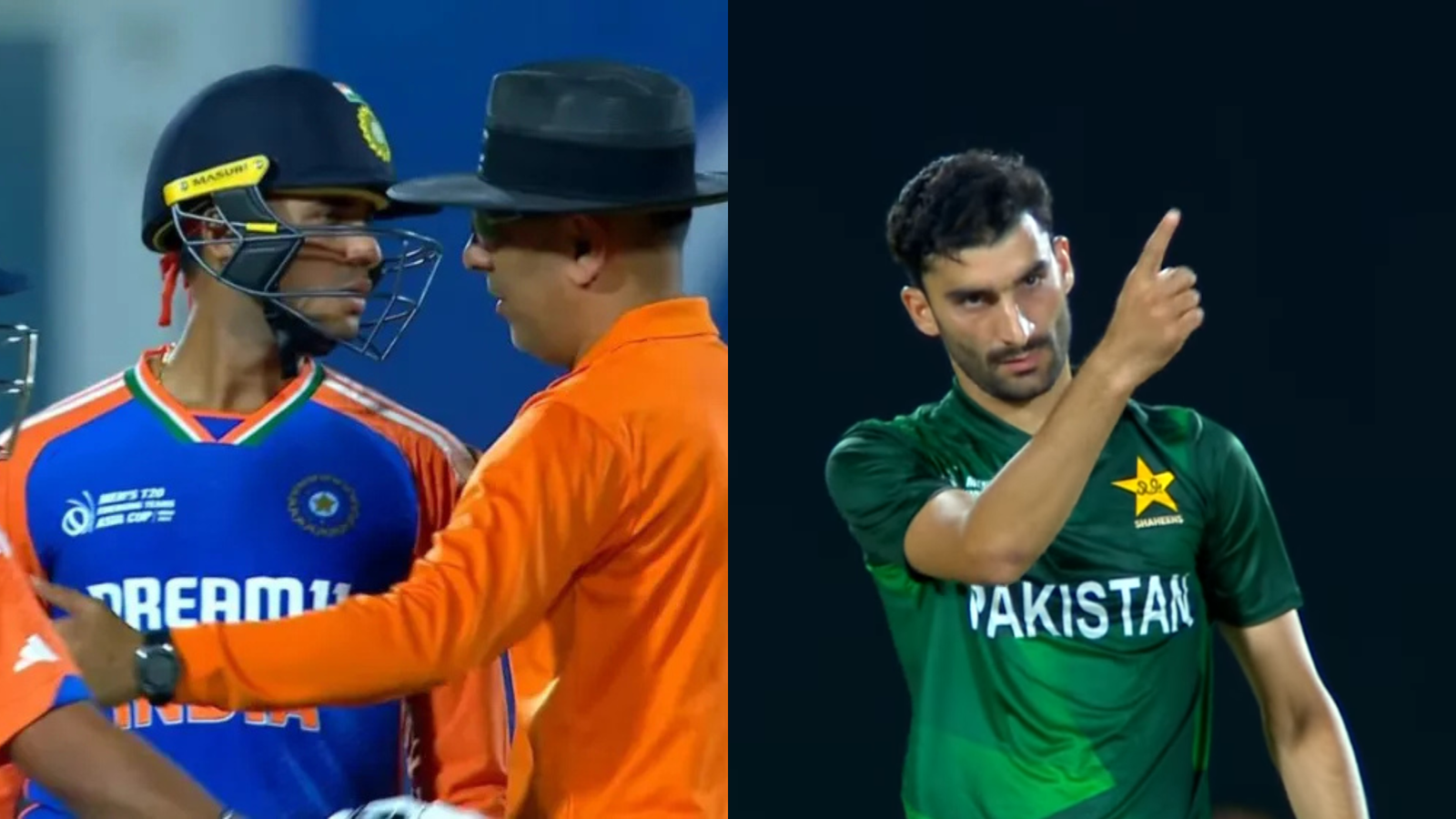 Abhishek and Sufiyan Verbal Clash in IND vs PAK