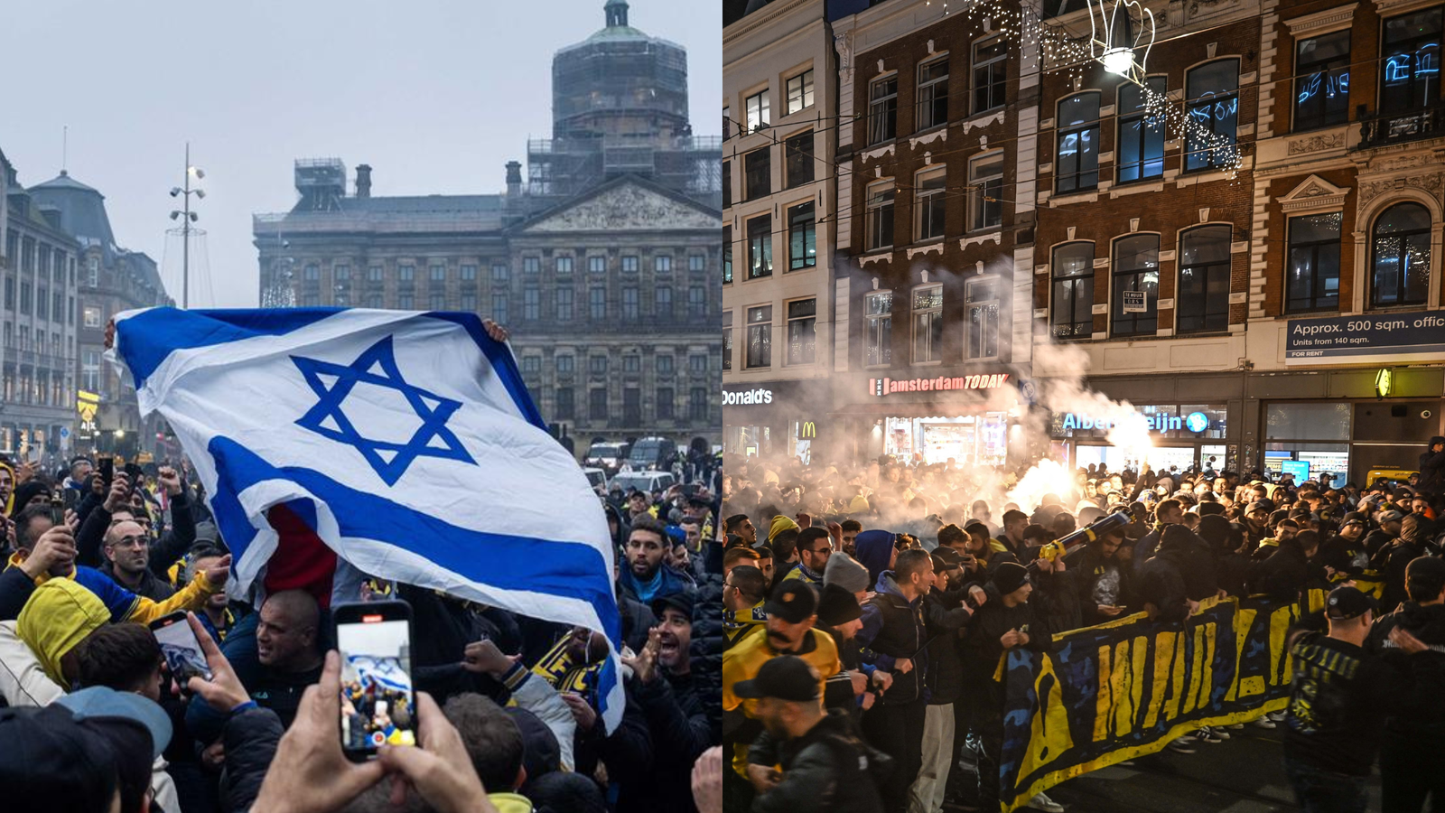 Amsterdam Police Detain Over 60 After Violent Attacks on Israeli Football Fans Following Ajax-Maccabi Match