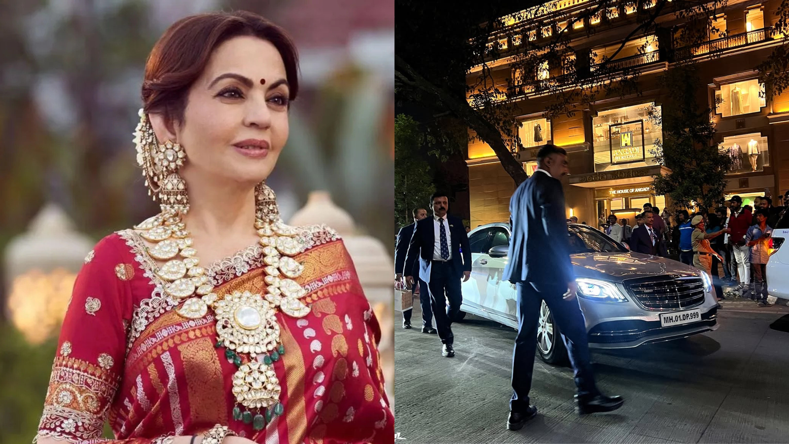 Woman Caught in Heated Argument with Nita Ambani’s Bodyguard Over Traffic Disruption