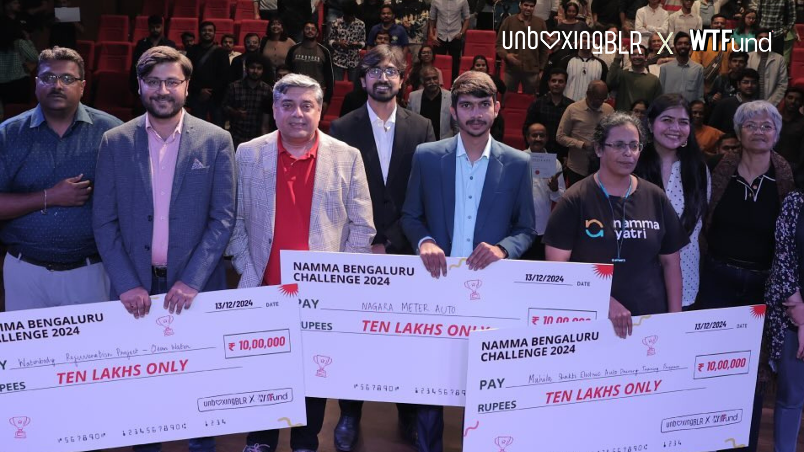 UnboxingBLR and WTFund Announce Winners of Namma Bengaluru Challenge 2024